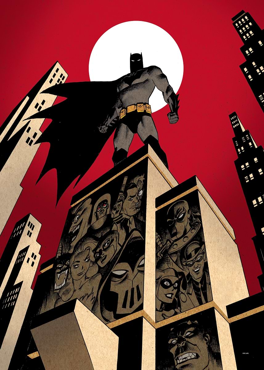 BATMAN by Dave Johnson