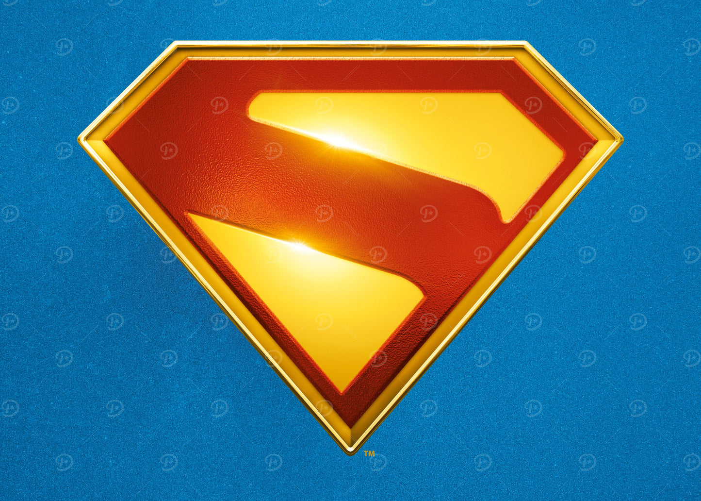 Iconic Superman S Shield Poster