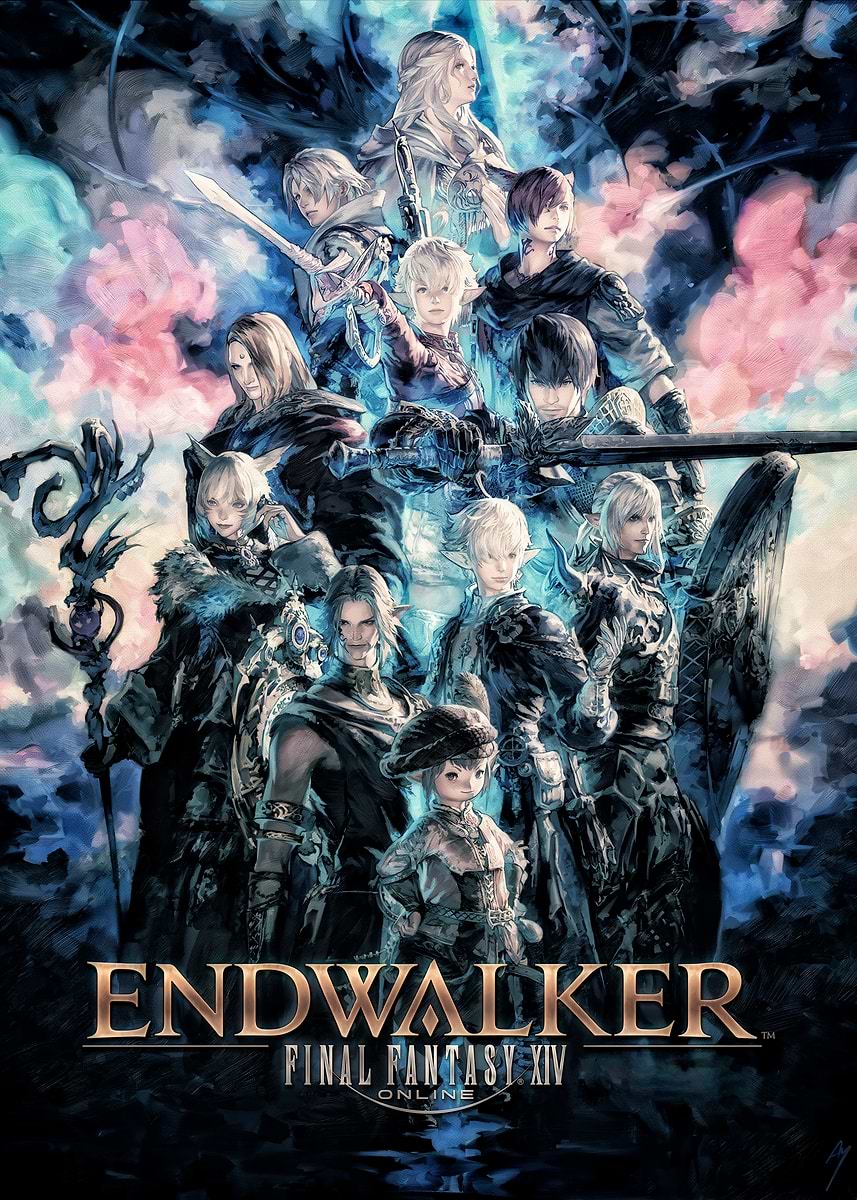Final Fantasy XIV Endwalker Poster