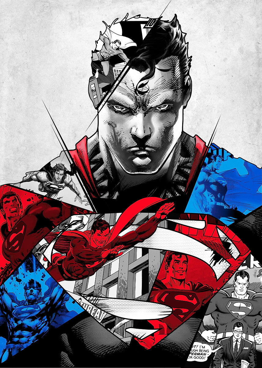 DC: Superman Collage