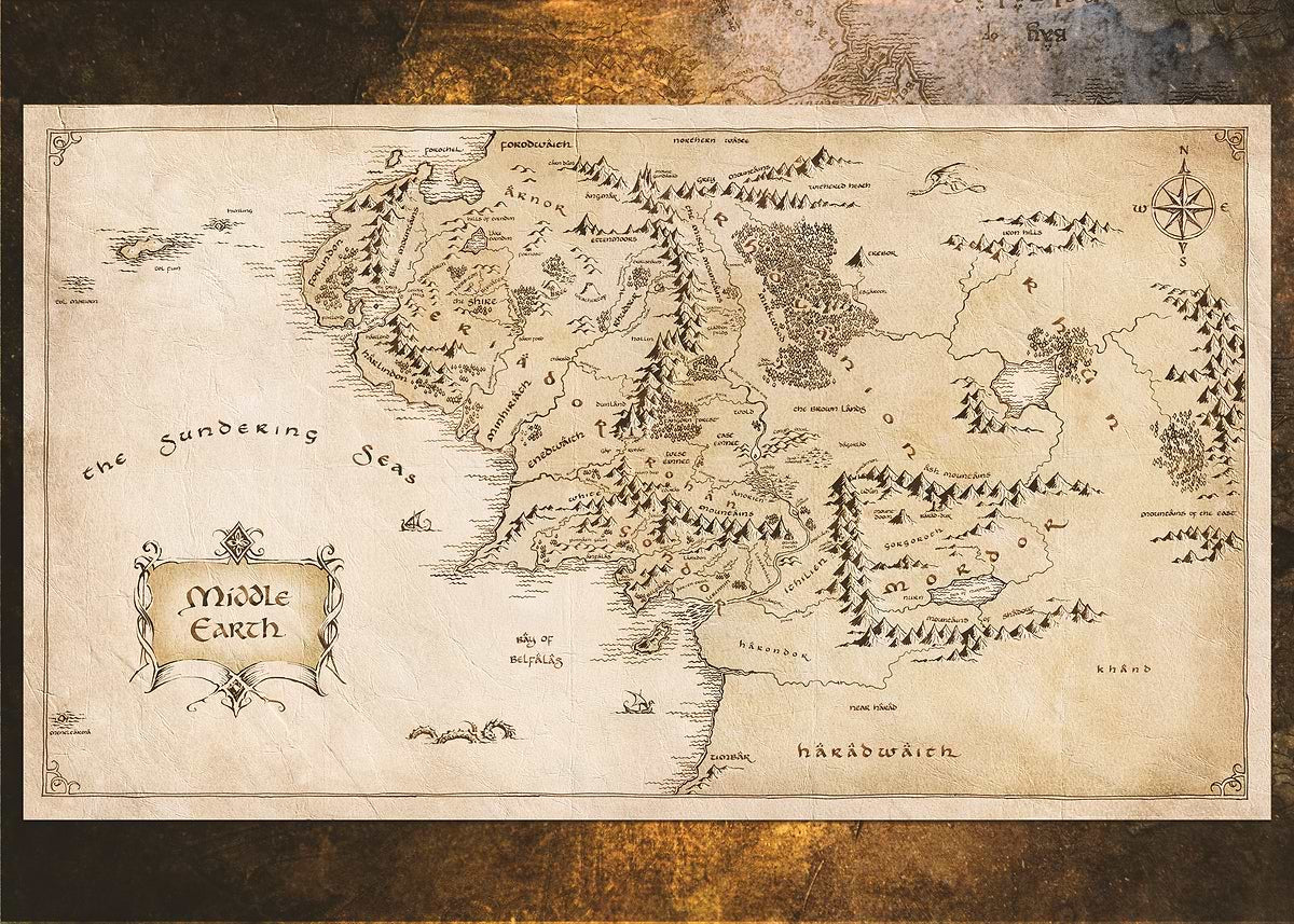 Middle-earth Map