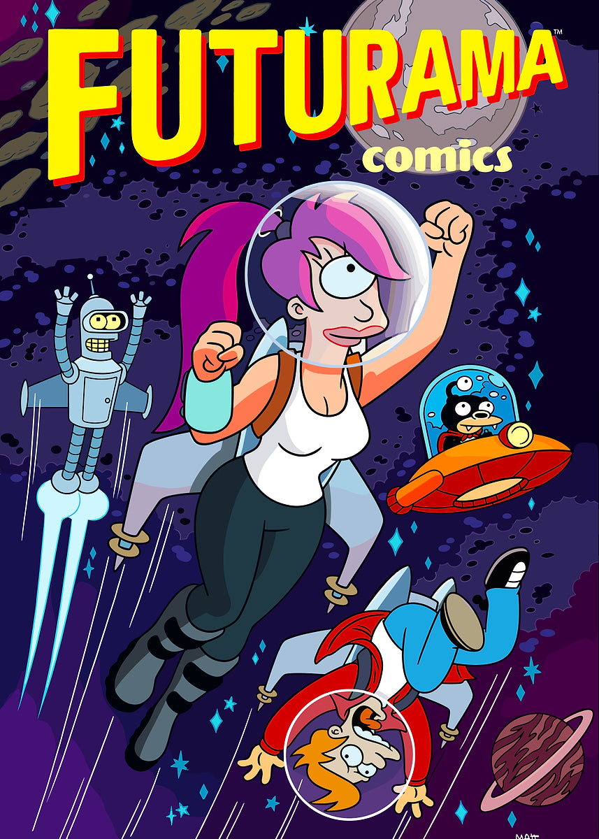 Futurama Comics Cover Art