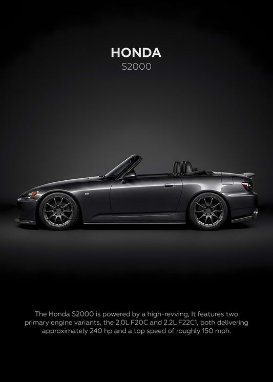 Car S2000 Dark Minimalist
