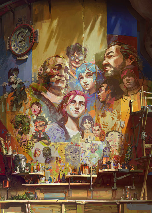 Arcane: The Last Drop Mural